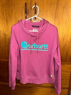 Carhartt Women's Pink Hoodie M